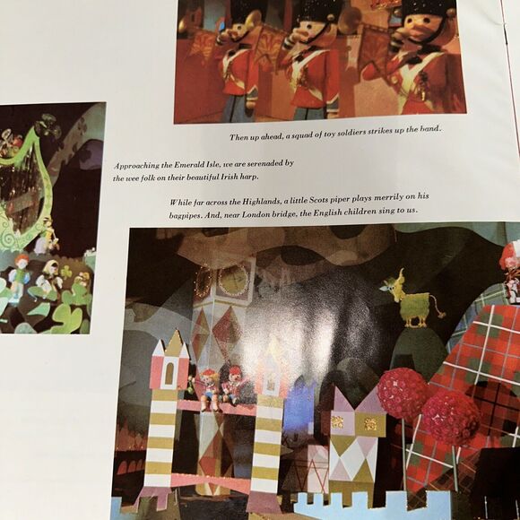 Walt Disney It's A Small World Book & LP Record Disneyland 3925 - Picture 9 of 16